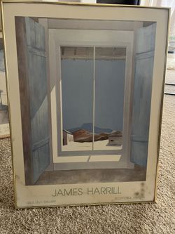 James Harrell Signed Lithograph Already Framed