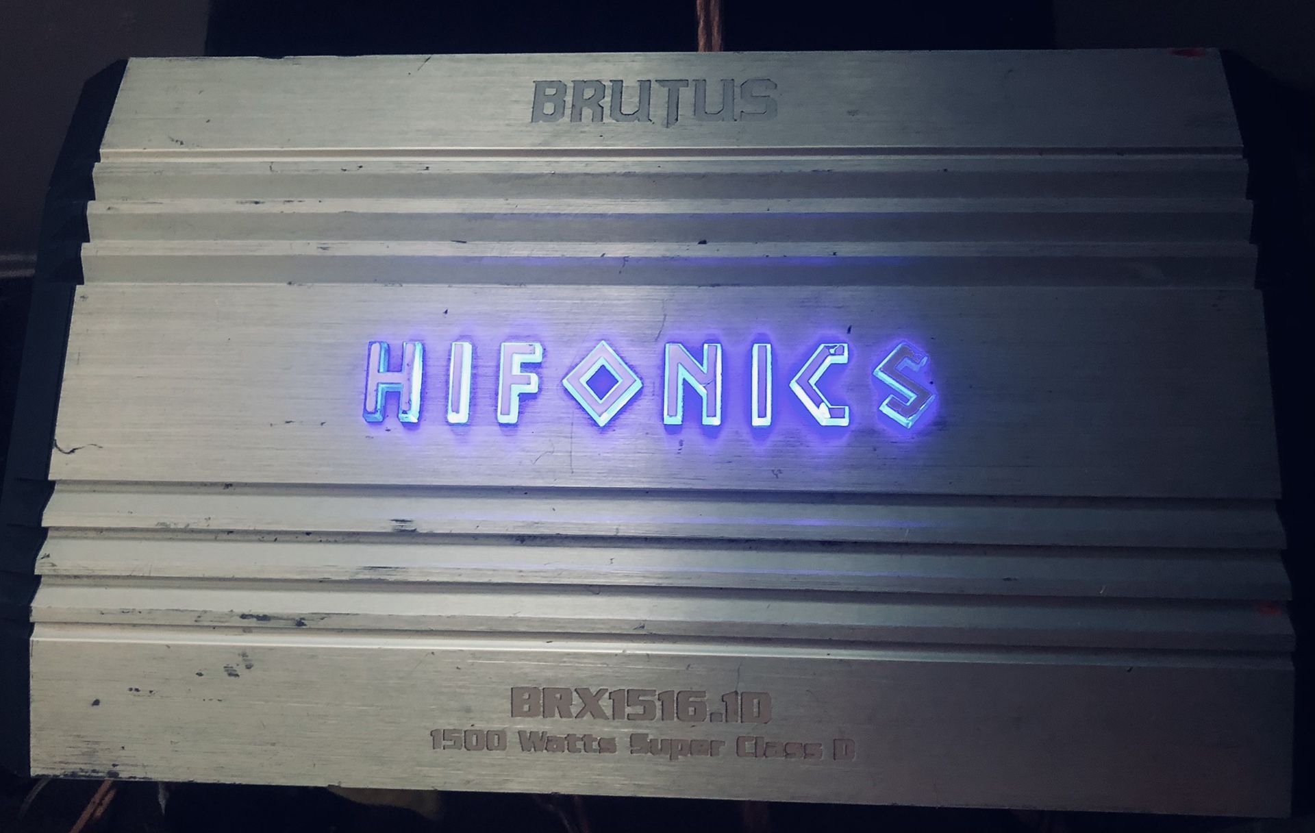 Hifonics Brutus Mono Block Amp Model # BRX1516.1D