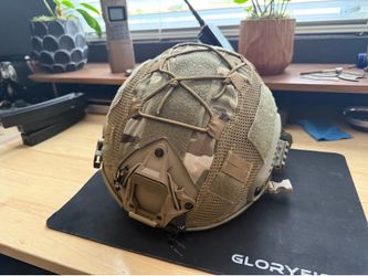 FDE FAST 2.0 IIIA Ballistic Helmet Setup – Complete Kit