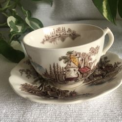 Johnson Bros England The Old Mill Teacup