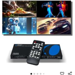 New Video Wall Matrix Controller 10 Modes 