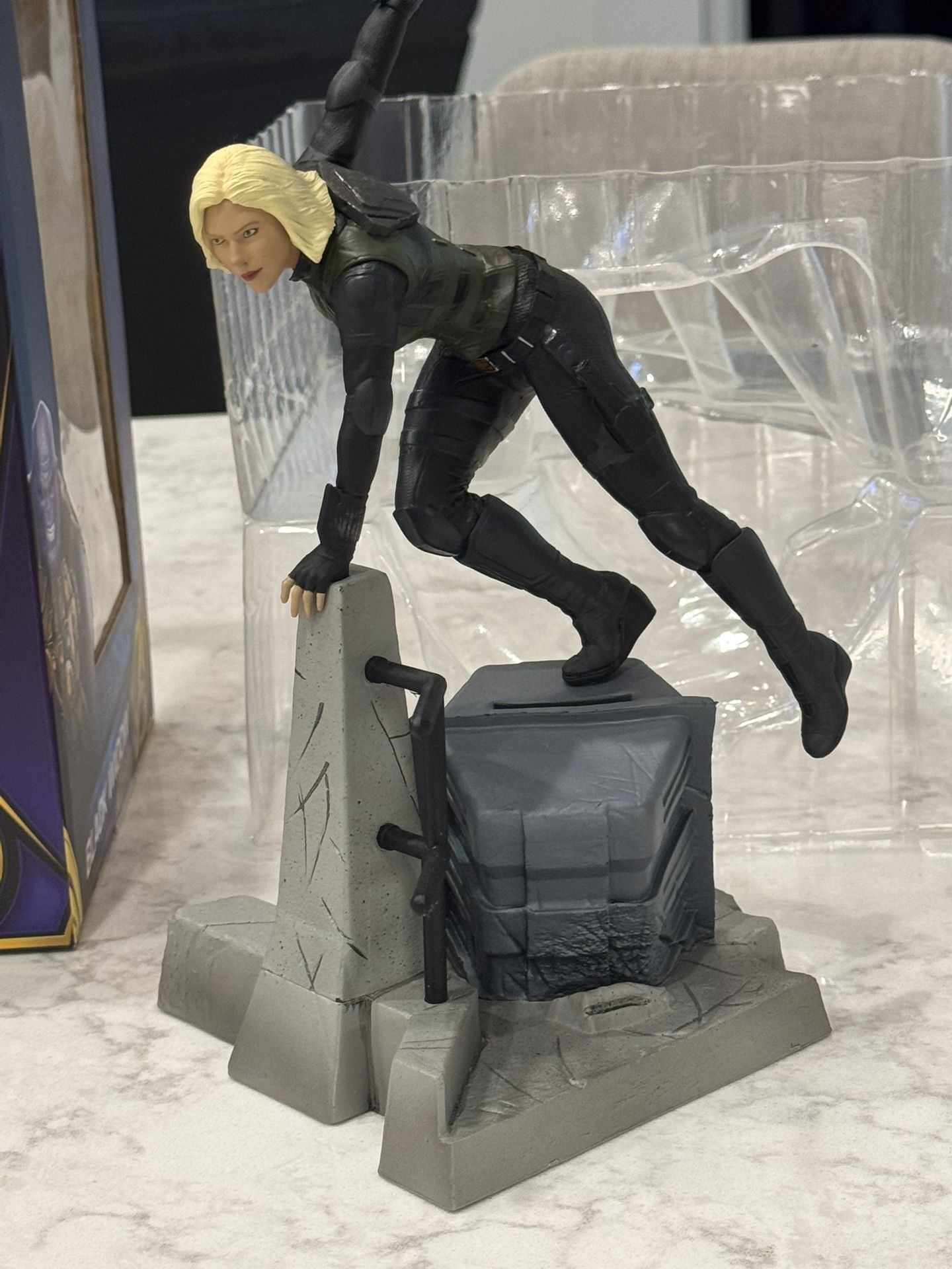 Marvel PVC Diorama Blackwidow