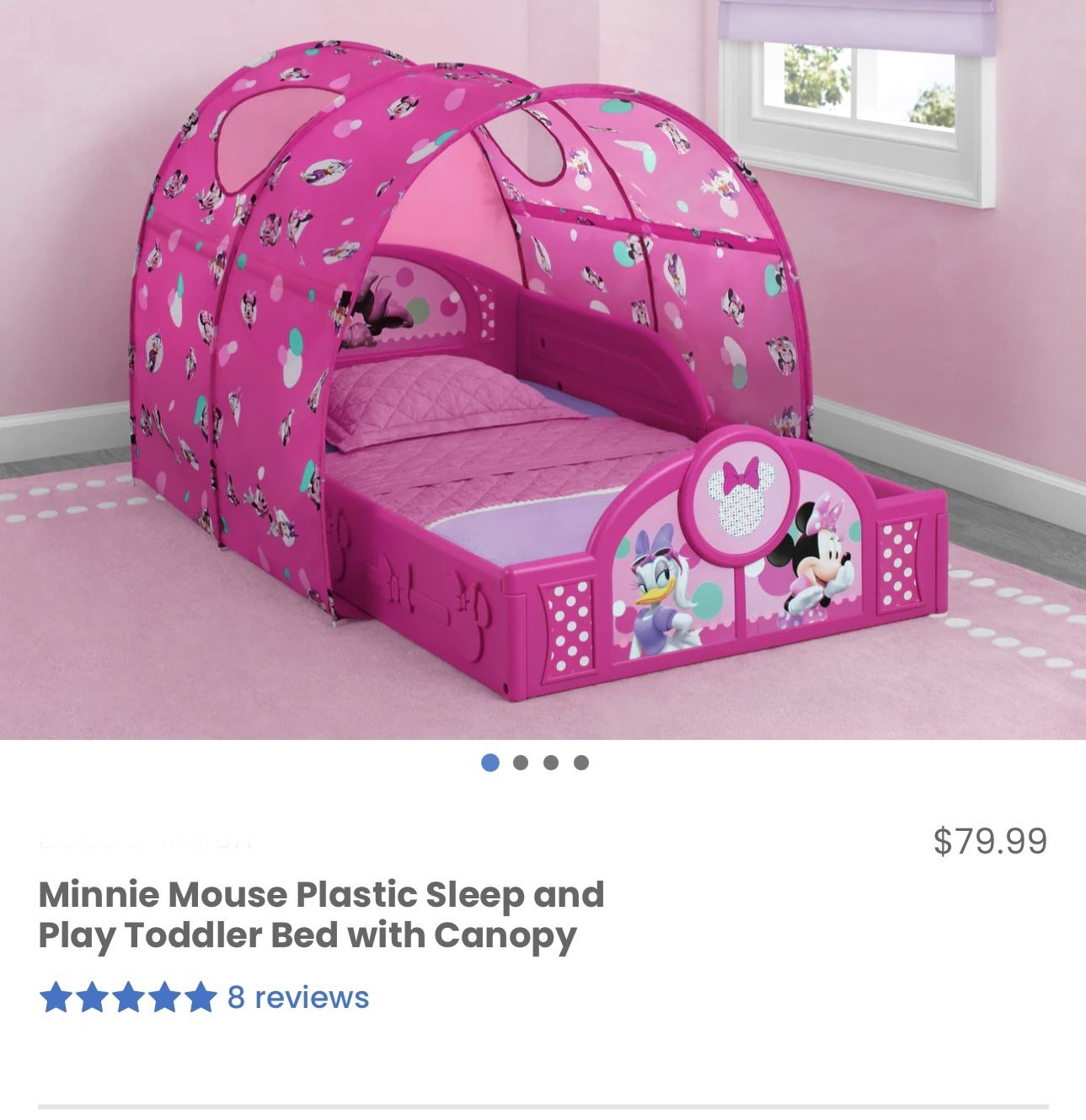 Minnie Mouse Toddler Bed