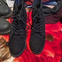 Lace Boot Heels 