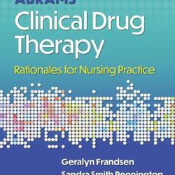 ABRAM's  CLINICAL DRUG THERAPY