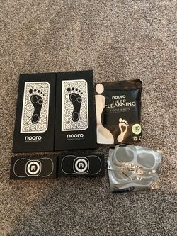 Nooro Foot Care Lot: Massagers, Cleansing, Whole Body & Sticky Pads - NEW