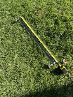Vintage Solid Glass Rod / Towel Rack?