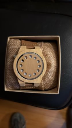 Bamboo watch