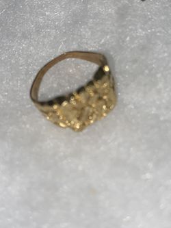 10k Nugget Ring