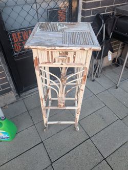 Shelf Nightstand With Pull Out Drawer Furniture