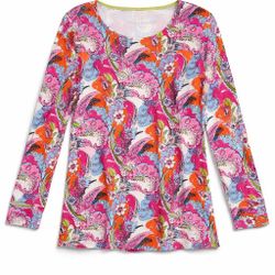 NWT Vera Bradley Pink Swirls Top Bright Paisley Multicolor Discontinued Size XS- 3XL AVAILABLE $4 EA 