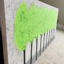 Serenity- Hand Painted Acrylic On Textured Canvas 