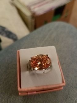 Morganite ring