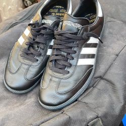 adidas Samba Fu€*ing Awesome Jason Dill Black Like New Mens 10.5