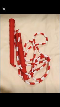 Adjustable Soft beaded jump rope for kids and adults