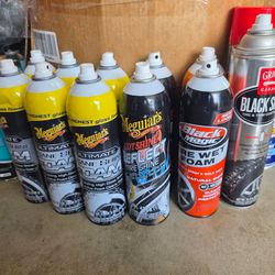 $5 each meguiars tire foam tire shine