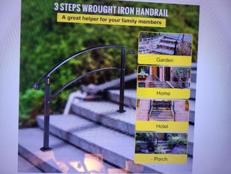 HANDRAIL FOR OUTDOOR STEPS