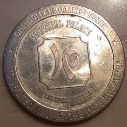 Imperial Palace $1 Gambling Coin