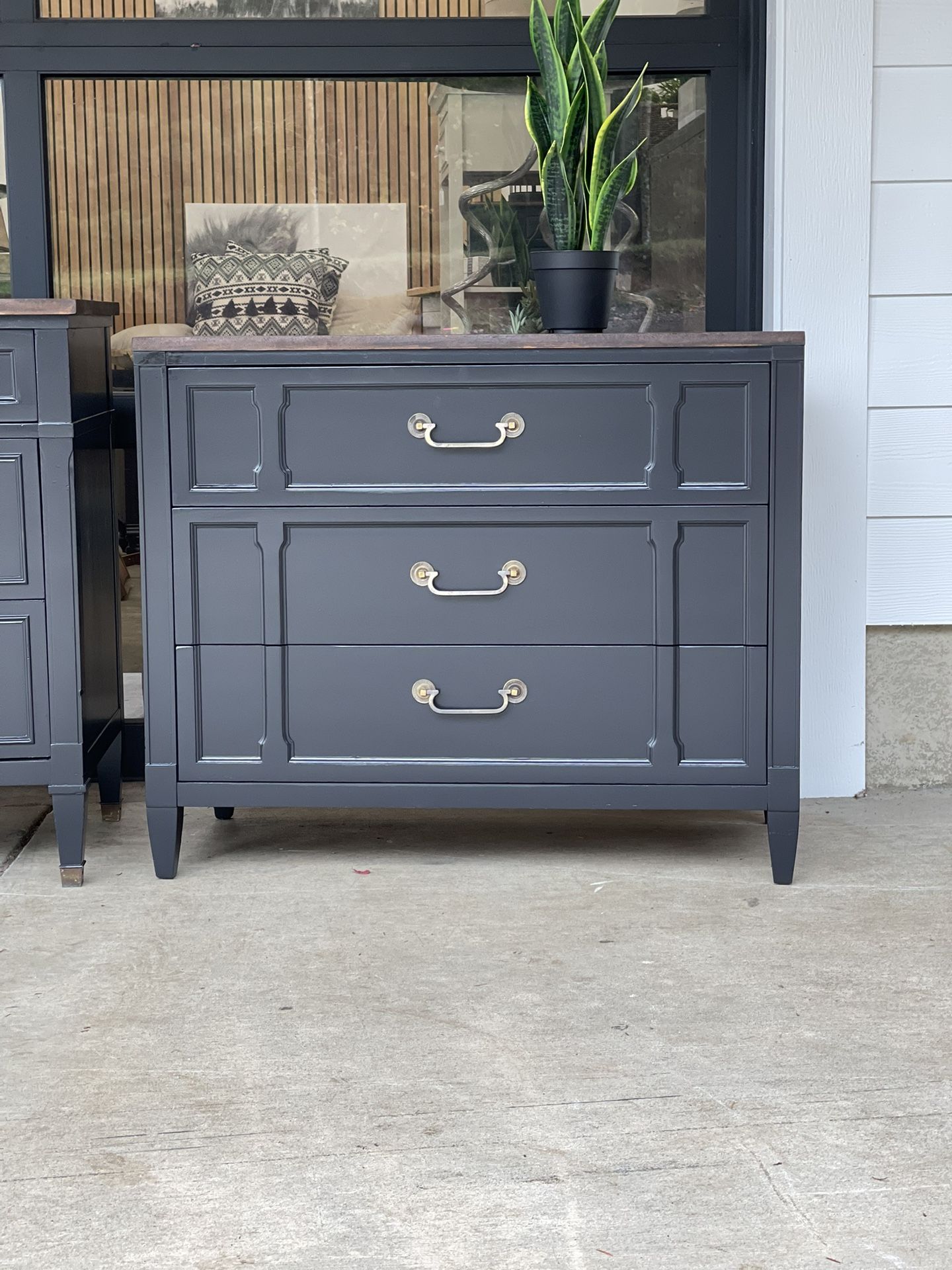 Drexel Heritage Large Side Table Or Small Dresser