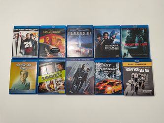 Lot of Movie Blu Rays Blu-ray