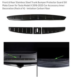Tesla Model X 2016-2020 Guard Sill Protector