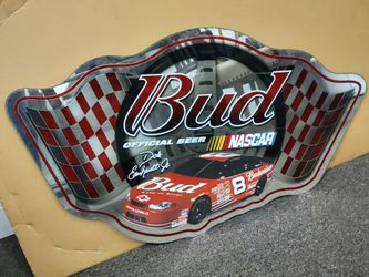 Dale Earnhart Jr Budweiser Mirror