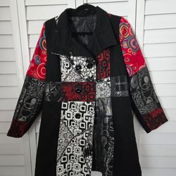 Ladies Wool Coat - Made In Italy