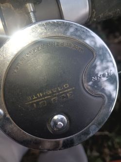 Penn reel on a ugly stick tiger model.