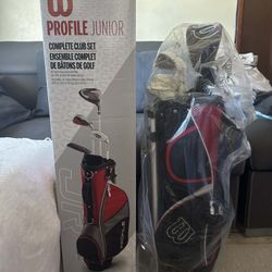 Wilson Profile JGI Junior Complete Golf Set - Small (Red)
