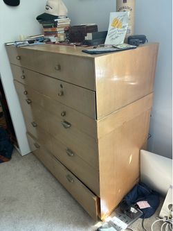 Mid-Century Dresser — 10 Drawers