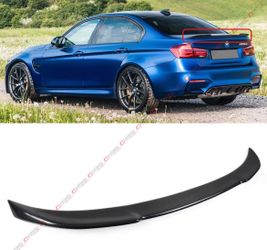 F80 M3 / F30 Trunk Spoiler CS Style Carbon Fiber