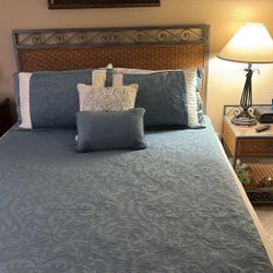 Queen Rattan Bedroom Furniture