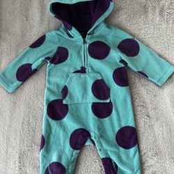 6-12 Months Baby-Baby Gap Unisex Fleece One-piece Outfit 
