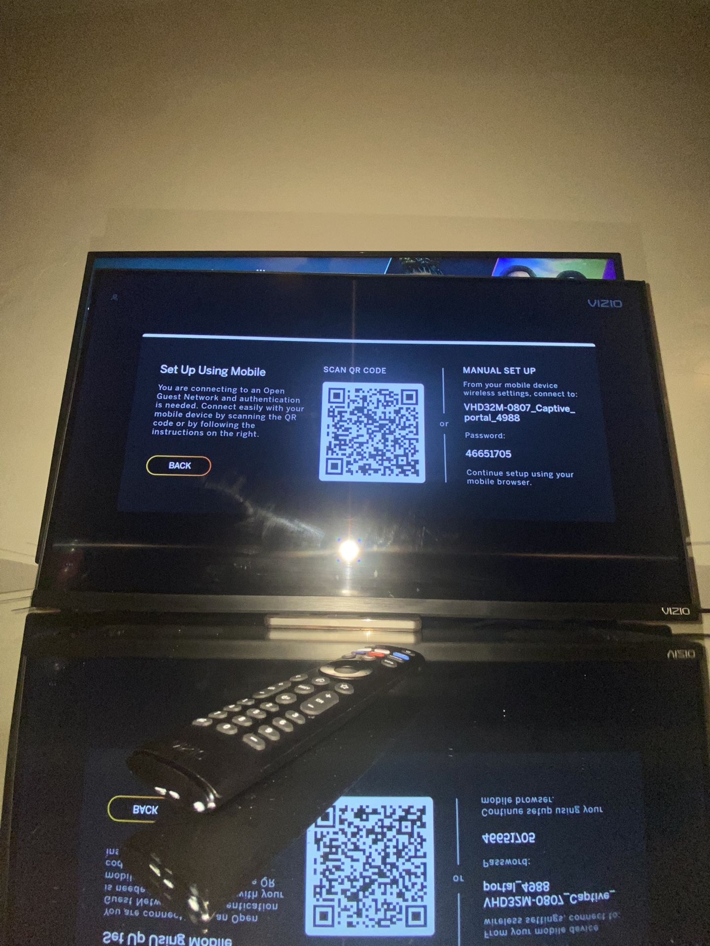 Vizio 32” Tv 