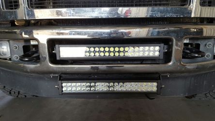 Led light bars curved and straight bar brackets and wire harness