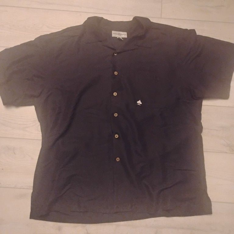 Button Up With Embroid Design On The Back