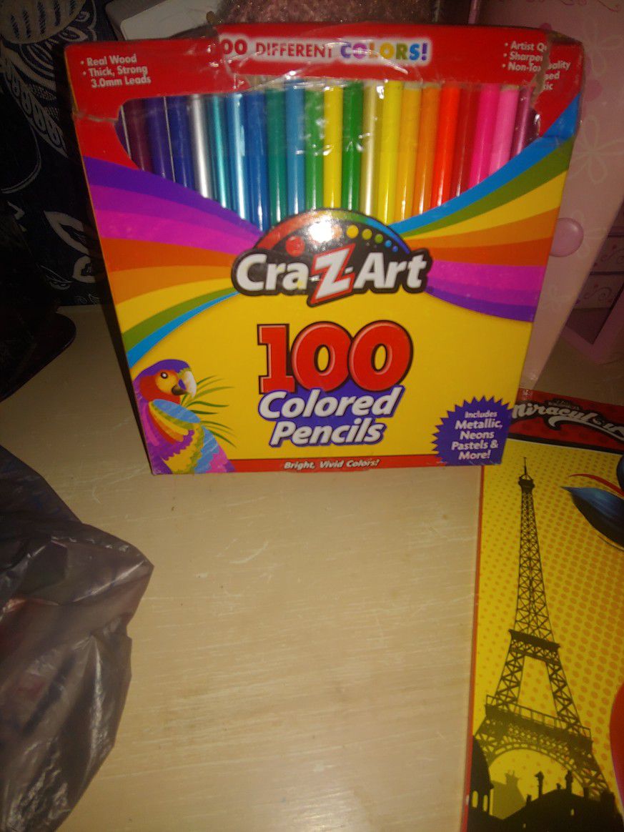 Color Pencil, Coloring books