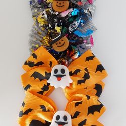 Halloween Hair Bows