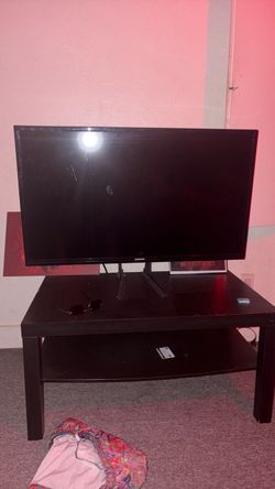 Samsung TV and stand