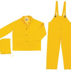 New Yellow Rain Suits Impermeable