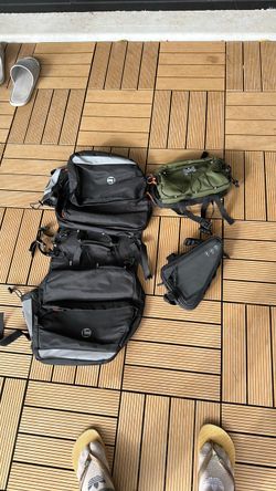Bicycle Bags Set – Panniers and Accessories