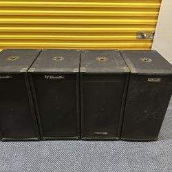 EV Eliminator Loudspeakers with Subwoofers Pro Audio Equipment