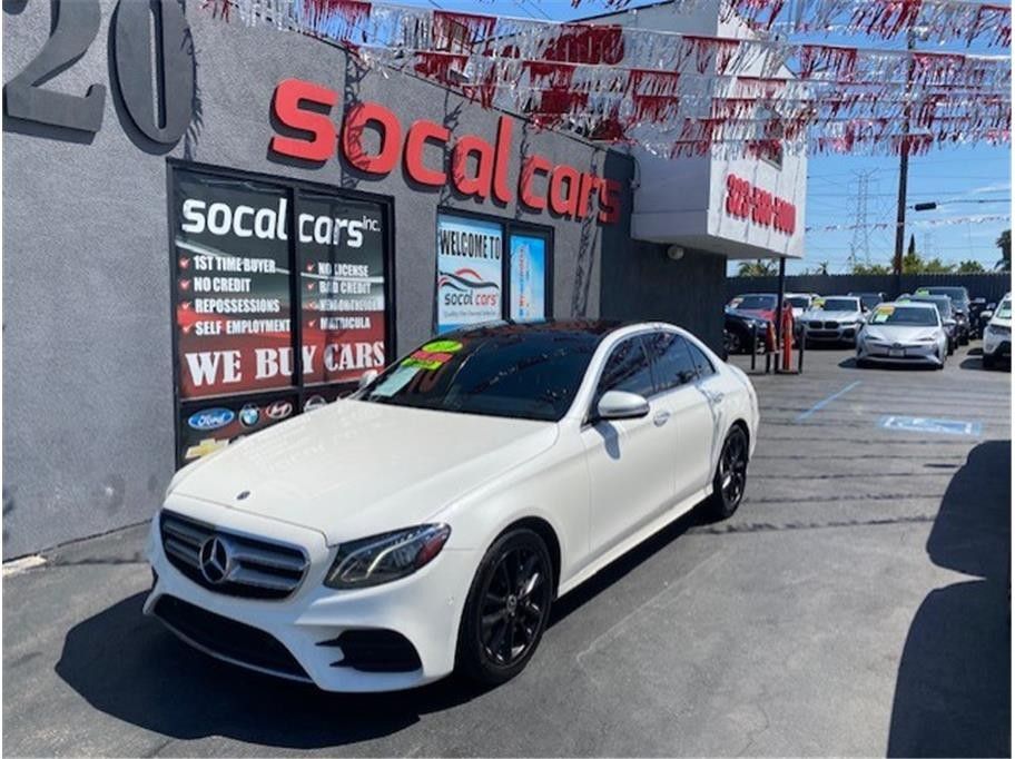 2018 Mercedes-benz E-Class E 400 4MATIC Sedan 4DR