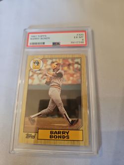 BARRY BONDS PSA 6 ROOKIE CARD