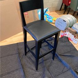 Pair of Wooden High Chairs — Sturdy & Classic
