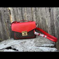 Only Today- Michael Kors Rose Message Bag 