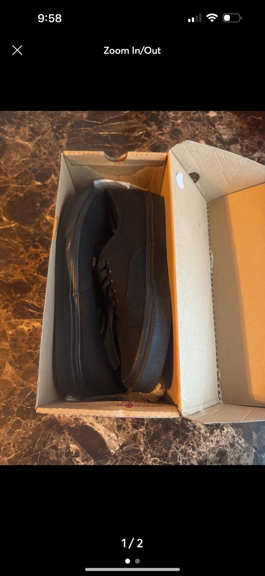 All Black Vans