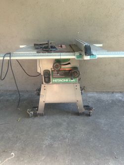 Hitachi table saw