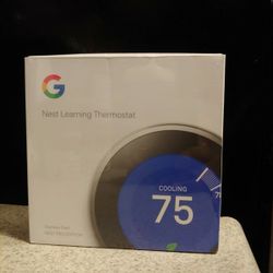 NEST LEARNING THERMOSTAT (Stainless Steel)