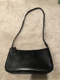 Casual corner leather shoulder bag